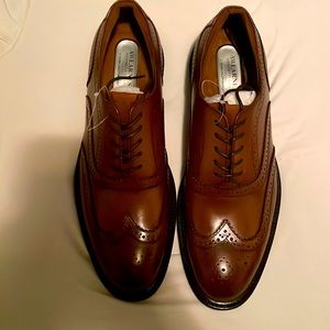 Mens Brown Leather Oxfords